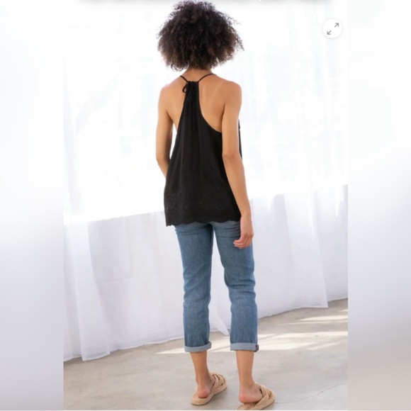 Lovestitch Eyelet Tank Top - Picture 8 of 9